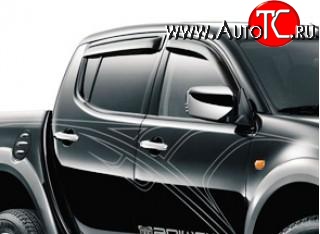 3 199 р. Дефлекторы окон (ветровики) Novline 4 шт. Mitsubishi L200 4 дорестайлинг (2006-2014) с доставкой в г. Пермь Увеличить фотографию 1 3 199 р. Дефлекторы окон (ветровики) Novline 4 шт. Mitsubishi L200 4 дорестайлинг (2006-2014) с доставкой в г. Пермь