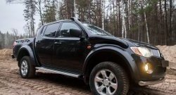 11 199 р. Пластиковый шноркель RA  Mitsubishi L200 ( 4,  5 KK,KL) - Pajero Sport  PB  с доставкой в г. Пермь. Увеличить фотографию 2