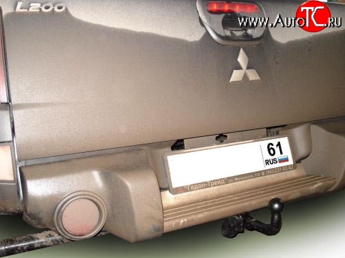 21 399 р. Фаркоп Лидер Плюс  Mitsubishi L200 ( 4,  5 KK,KL) (2006-2022)  дорестайлинг, рестайлинг (Без электропакета)  с доставкой в г. Пермь