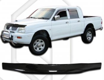 Дефлектор капота CA-Plastic Mitsubishi L200  3 K74T (2005-2006) рестайлинг