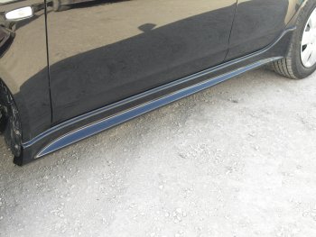 5 499 р. Пороги накладки INTENSE 2.0 Mitsubishi Lancer 10 CY седан дорестайлинг (2007-2010) (Неокрашенные)  с доставкой в г. Пермь. Увеличить фотографию 5