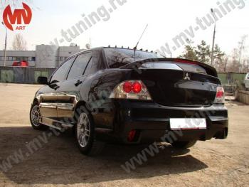 5 899 р. Спойлер 2.0 SPORT  Mitsubishi Lancer  9 CS (2003-2009) седан 1-ый рестайлинг, седан 2-ой рестайлинг (Неокрашенный)  с доставкой в г. Пермь. Увеличить фотографию 2