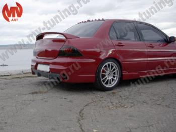 5 899 р. Спойлер 2.0 SPORT  Mitsubishi Lancer  9 CS (2003-2009) седан 1-ый рестайлинг, седан 2-ой рестайлинг (Неокрашенный)  с доставкой в г. Пермь. Увеличить фотографию 4