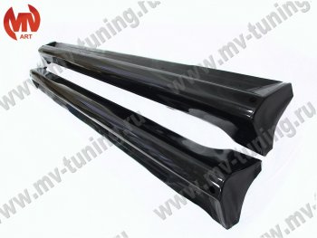 5 249 р. Пороги накладки Sport 2.0  Mitsubishi Lancer  9 CS (2003-2009) седан 1-ый рестайлинг, седан 2-ой рестайлинг (Неокрашенные)  с доставкой в г. Пермь. Увеличить фотографию 2