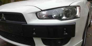 1 099 р. Подиум гос. номера для установки сбоку EVO универсальный Hyundai Tucson NX4 (2020-2022) (Гладкая поверхность)  с доставкой в г. Пермь. Увеличить фотографию 11