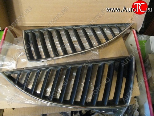 879 р. Решётки радиатора SPARD (комплект) Mitsubishi Lancer 9 CS универсал 2-ой рестайлинг (2005-2009) (Неокрашенная)  с доставкой в г. Пермь
