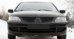 899 р. Реснички на фары RA  Mitsubishi Lancer  9 CS (2003-2009) седан 1-ый рестайлинг, универсал 1-ый рестайлинг, седан 2-ой рестайлинг, универсал 2-ой рестайлинг (Неокрашенные)  с доставкой в г. Пермь. Увеличить фотографию 3