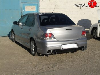 18 499 р. Задний бампер INGS Extreem  Mitsubishi Lancer  9 CS (2003-2009) седан 1-ый рестайлинг, седан 2-ой рестайлинг (Неокрашенный)  с доставкой в г. Пермь. Увеличить фотографию 3