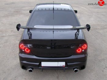 18 499 р. Задний бампер INGS Extreem  Mitsubishi Lancer  9 CS (2003-2009) седан 1-ый рестайлинг, седан 2-ой рестайлинг (Неокрашенный)  с доставкой в г. Пермь. Увеличить фотографию 5