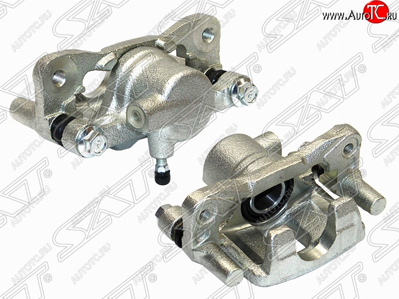 3 299 р. Левый задний суппорт тормозной SAT Mitsubishi Outlander CU (2003-2009)  с доставкой в г. Пермь
