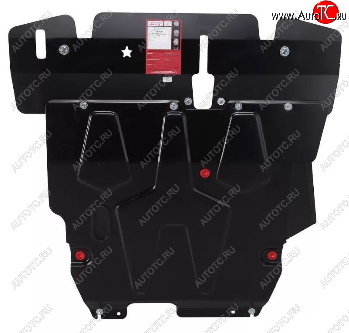 7 399 р. Защита картера двигателя и КПП Sheriff (сталь 2 мм, 1.3/1.6/1.8/2.0) Mitsubishi Lancer 9 CS седан 1-ый рестайлинг (2003-2005)  с доставкой в г. Пермь