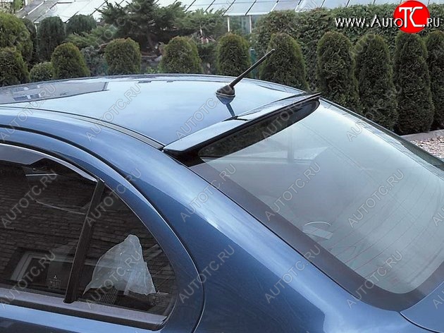4 599 р. Козырёк на заднее стекло CT Mitsubishi Lancer 10 CY седан рестайлинг (2011-2017) (Неокрашенный)  с доставкой в г. Пермь