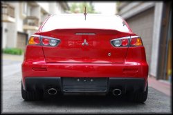 4 149 р. Лип спойлер DUCKBILL Mitsubishi Lancer 10 CY седан рестайлинг (2011-2017) (Неокрашенный)  с доставкой в г. Пермь. Увеличить фотографию 3