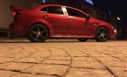 7 999 р. Спойлер ЭВО Mitsubishi Lancer 10 CY седан рестайлинг (2011-2017) (Неокрашенный)  с доставкой в г. Пермь. Увеличить фотографию 2