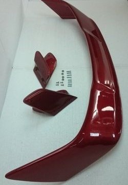 7 999 р. Спойлер ЭВО Mitsubishi Lancer 10 CY седан рестайлинг (2011-2017) (Неокрашенный)  с доставкой в г. Пермь. Увеличить фотографию 5