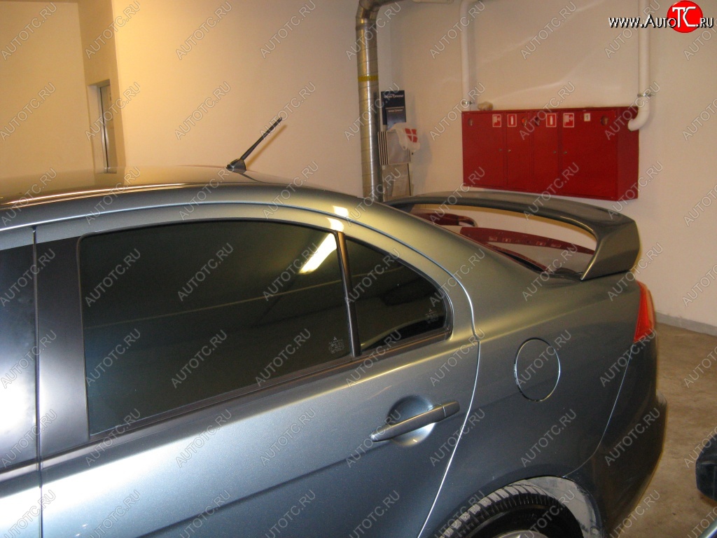 3 449 р. Спойлер GT Dynamics Mitsubishi Lancer 10 CY седан рестайлинг (2011-2017) (Неокрашенный)  с доставкой в г. Пермь