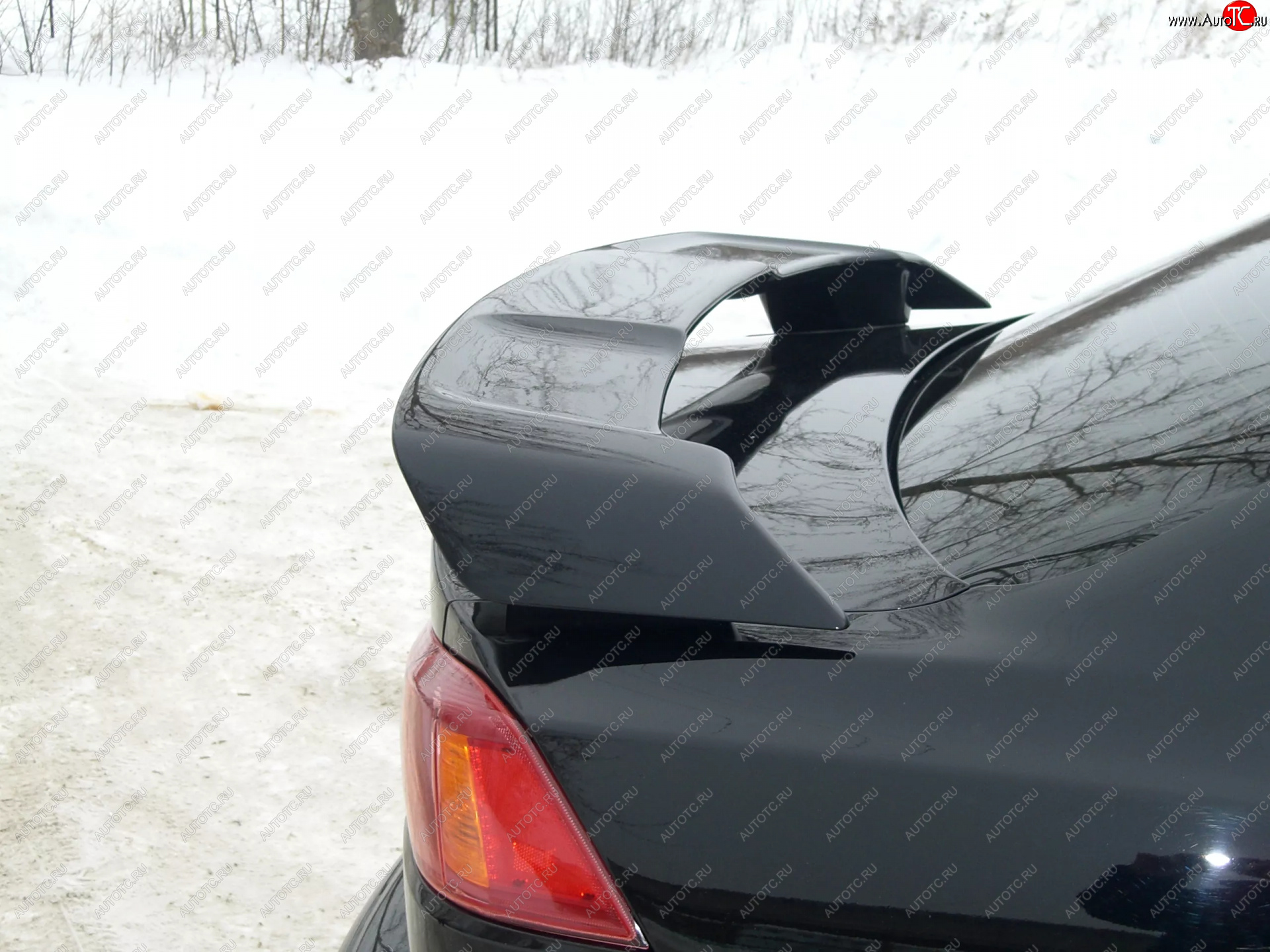 5 999 р. Спойлер 2.0 var №1 MV-Tuning Mitsubishi Lancer 10 CY седан рестайлинг (2011-2017) (Неокрашенный)  с доставкой в г. Пермь
