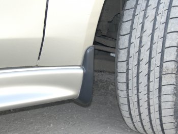 1 799 р. Передние брызговики Sport Mitsubishi Lancer 10 CY седан дорестайлинг (2007-2010)  с доставкой в г. Пермь. Увеличить фотографию 5