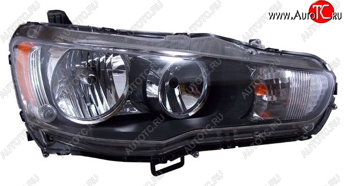 6 799 р. Правая фара SAT Mitsubishi Lancer 10 CY седан дорестайлинг (2007-2010)  с доставкой в г. Пермь