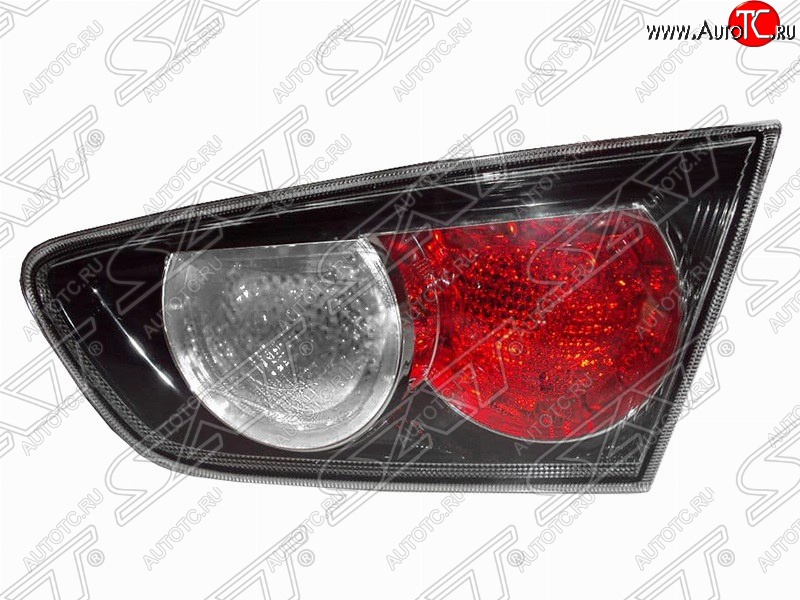 1 299 р. Правый фонарь SAT (внутренний, черный) Mitsubishi Lancer 10 CY седан рестайлинг (2011-2017)  с доставкой в г. Пермь