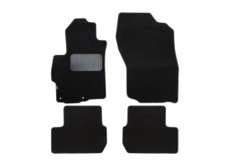 Текстильные коврики салона Klever Standart Mitsubishi Lancer 10 CY седан дорестайлинг (2007-2010) (Черные)