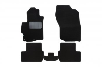 Текстильные коврики салона Klever Premium Mitsubishi Lancer 10 CY седан дорестайлинг (2007-2010) (Черные)