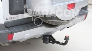 22 699 р. Фаркоп Aragon. (шар A) Mitsubishi Pajero 3 V70 дорестайлинг (1999-2003)  с доставкой в г. Пермь. Увеличить фотографию 5