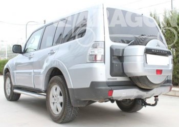 22 699 р. Фаркоп Aragon. (шар A) Mitsubishi Pajero 3 V70 дорестайлинг (1999-2003)  с доставкой в г. Пермь. Увеличить фотографию 7