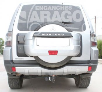 22 699 р. Фаркоп Aragon. (шар A) Mitsubishi Pajero 3 V70 дорестайлинг (1999-2003)  с доставкой в г. Пермь. Увеличить фотографию 6