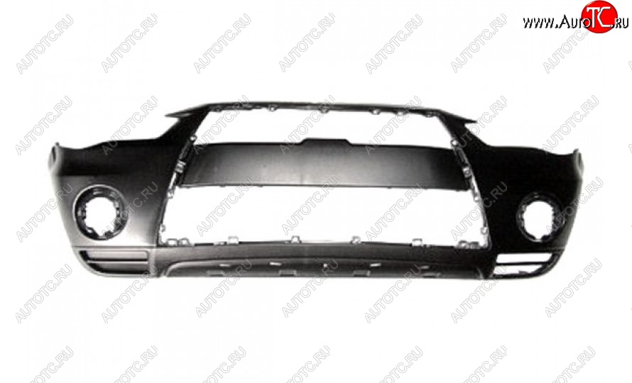 4 399 р. Бампер передний SPARD Mitsubishi Outlander XL (CW)  рестайлинг (2010-2013) (Неокрашенный)  с доставкой в г. Пермь