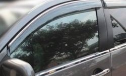 5 349 р. Комплект дефлекторов окон СТ Mitsubishi Outlander GF 2-ой рестайлинг (2015-2018)  с доставкой в г. Пермь. Увеличить фотографию 3