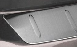 5 349 р. Защитная накладка на задний бампер СТ Mitsubishi Outlander GF 2-ой рестайлинг (2015-2018)  с доставкой в г. Пермь. Увеличить фотографию 4
