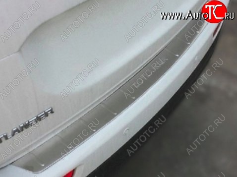5 349 р. Защитная накладка на задний бампер СТ Mitsubishi Outlander GF 2-ой рестайлинг (2015-2018)  с доставкой в г. Пермь
