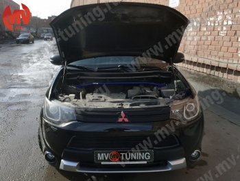 3 189 р. Растяжка (распорка) передних стоек MV-Tuning Mitsubishi Outlander GF 3-ий рестайлинг (2018-2022)  с доставкой в г. Пермь. Увеличить фотографию 5