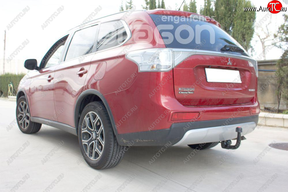 22 699 р. Фаркоп Aragon.(шар V) Mitsubishi Outlander GF 3-ий рестайлинг (2018-2022)  с доставкой в г. Пермь