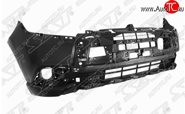 6 299 р. Передний бампер SAT Mitsubishi Outlander GF 3-ий рестайлинг (2018-2022) (Неокрашенный)  с доставкой в г. Пермь