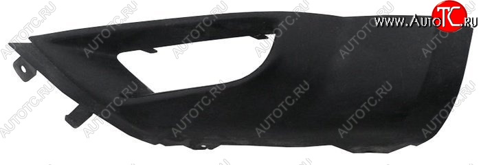 649 р. Левая накладка на передний бампер SAT Mitsubishi Outlander XL (CW)  дорестайлинг (2005-2009) (Неокрашенная)  с доставкой в г. Пермь