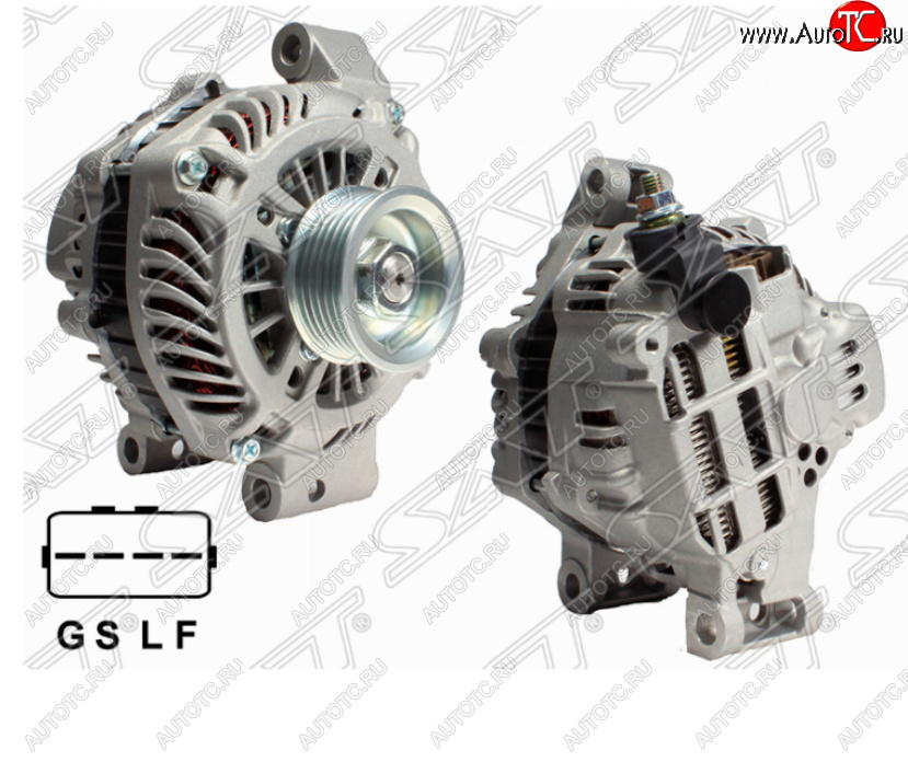12 999 р. Генератор SAT (12V/120A / 3.0)  Mitsubishi Outlander  XL (2005-2013) (CW)  дорестайлинг, (CW)  рестайлинг  с доставкой в г. Пермь