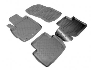 Комплект ковриков в салон Norplast Mitsubishi Outlander  XL (2005-2013) (CW)  дорестайлинг, (CW)  рестайлинг (Цвет: черный)