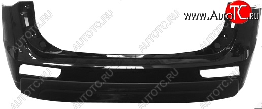 10 399 р. Задний бампер SAT (не под расширитель)  Mitsubishi Outlander  GF (2012-2016) дорестайлинг, 1-ый рестайлинг (Неокрашенный)  с доставкой в г. Пермь