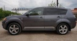 8 499 р. Пороги накладки (рестайлинг) Roadest  Mitsubishi Outlander  XL (2010-2013) (CW)  рестайлинг (Неокрашенные)  с доставкой в г. Пермь. Увеличить фотографию 2