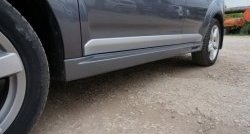 Пороги накладки (рестайлинг) Roadest Mitsubishi Outlander  XL (2010-2013) (CW)  рестайлинг