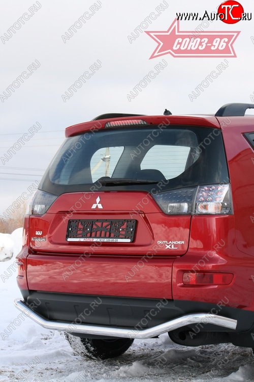 10 799 р. Защита заднего бампера Souz-96 (d60)  Mitsubishi Outlander  XL (2010-2013) (CW)  рестайлинг  с доставкой в г. Пермь
