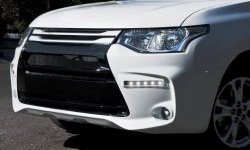 Передний бампер Tuning-Sport Mitsubishi Outlander  GF (2012-2014) дорестайлинг