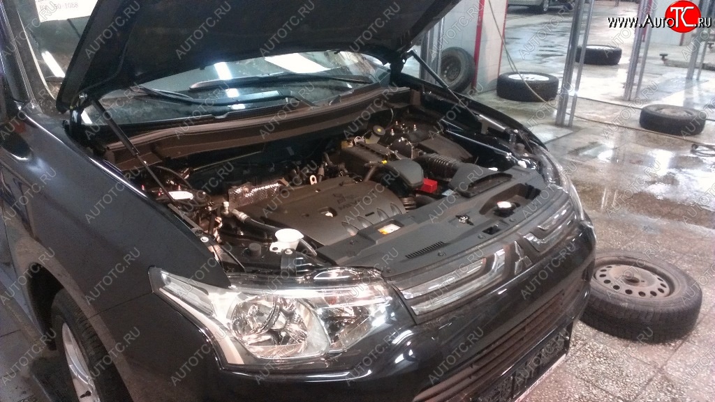 2 199 р. Газовые упоры капота Berkut Mitsubishi Outlander GF дорестайлинг (2012-2014)  с доставкой в г. Пермь