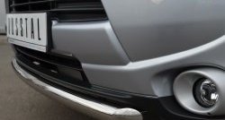13 999 р. Одинарная защита переднего бампера диаметром 63 мм SLITKOFF  Mitsubishi Outlander  GF (2012-2014) дорестайлинг  с доставкой в г. Пермь. Увеличить фотографию 3