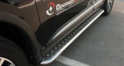 24 649 р. Широкая защита порогов SLITKOFF Mitsubishi Outlander GF 2-ой рестайлинг (2015-2018)  с доставкой в г. Пермь. Увеличить фотографию 3