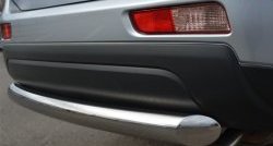 14 999 р. Одинарная защита заднего бампера из трубы диаметром 76 мм SLITKOFF  Mitsubishi Outlander  GF (2012-2014) дорестайлинг  с доставкой в г. Пермь. Увеличить фотографию 3