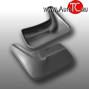 2 379 р. Задние брызговики (рестайлинг) NovLine 2 шт  Mitsubishi Outlander  GF (2014-2016) 1-ый рестайлинг  с доставкой в г. Пермь