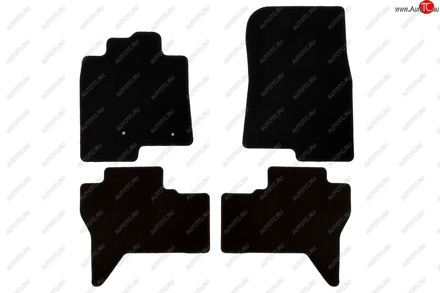 4 849 р. Текстильные коврики салона Klever Econom Mitsubishi Pajero 4 V80 3 дв. 1-ый рестайлинг (2011-2014) (Черные)  с доставкой в г. Пермь